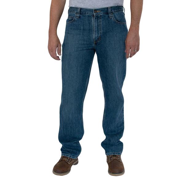 NWOT CARHARTT Jeans 54x32 Holter Relaxed Fit - Picture 1 of 8